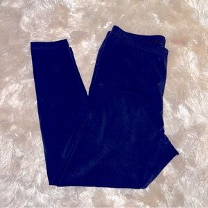 J. Jill Pima Ankle Leggings. Navy Blue. Size Medium Petite